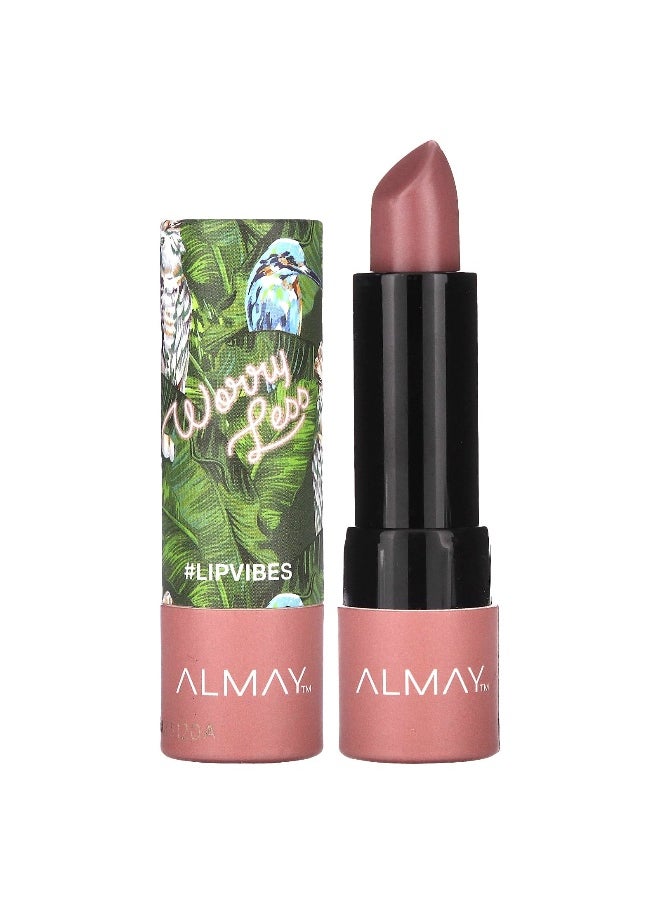 Almay, Lip Vibes Lipstick, 130 Worry Less, 0.14 oz (4 g)