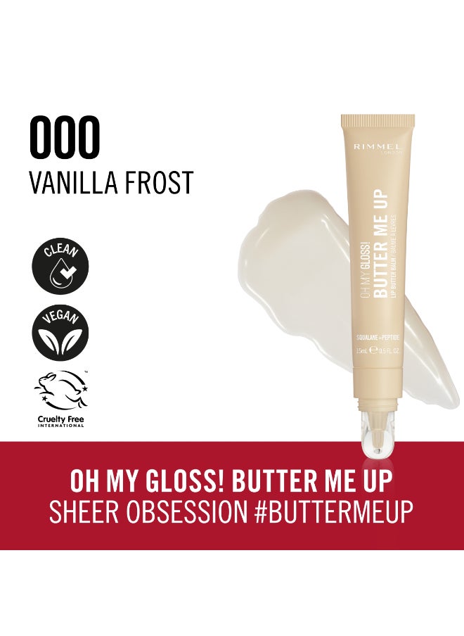 Oh My Gloss Butter Me Up Lip Butter Balm - 000 - Vanilla Frost, 15ml