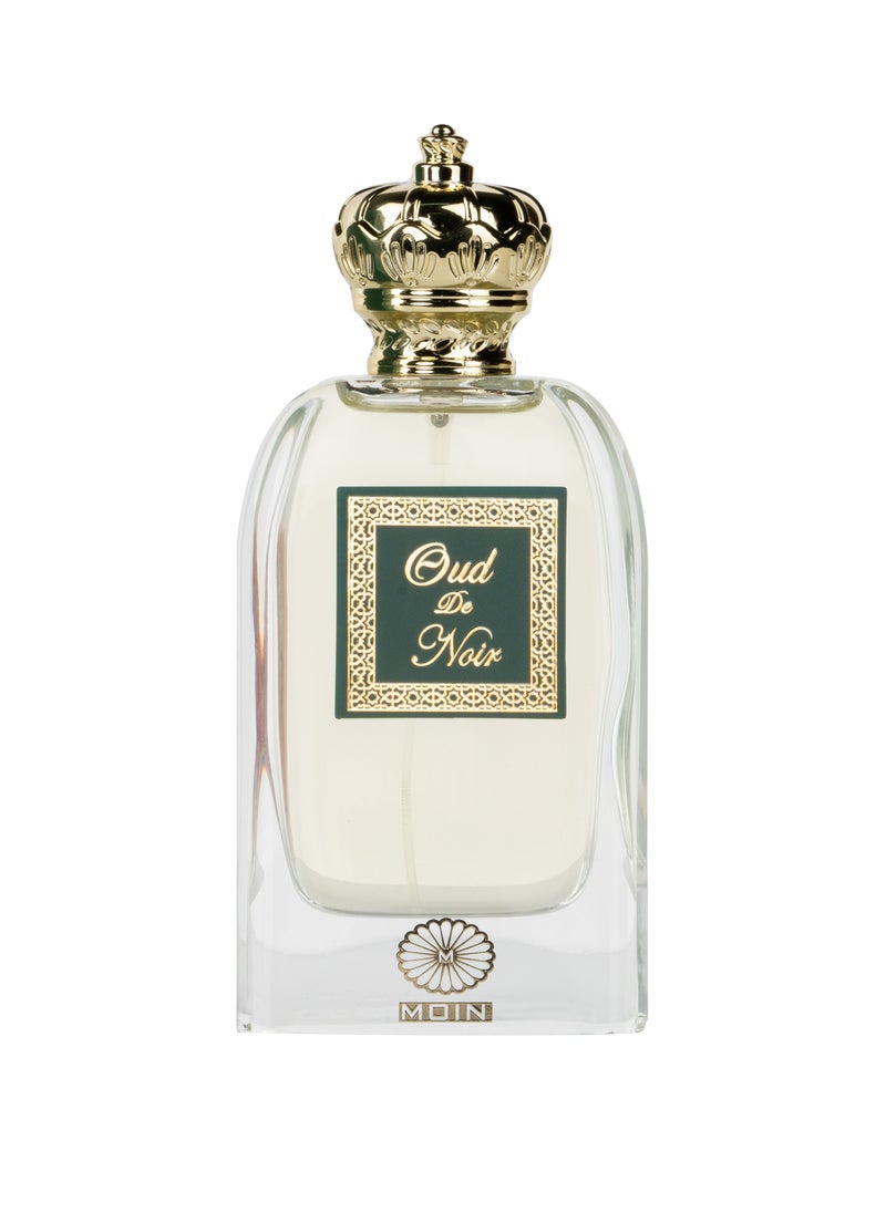 Oud De Noir Luxury Perfume for Men & Women 100ml - Woody, Spicy, Amber & Oud Notes - Fresh Aromatic Scent - Long Lasting Fragrance - Perfect for Special Occasions and Daily Wear
