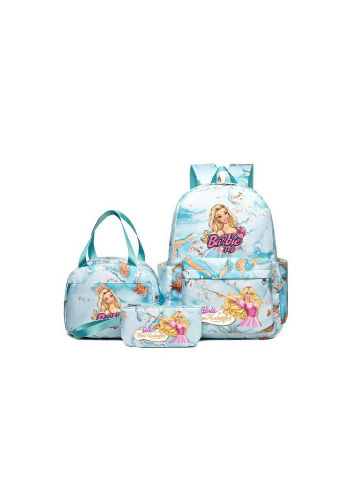 Fun cartoons accompanied by three-piece set of fashionable and practical bags (available for students, children, friends on outings, mountain climbing, etc.) - 361
