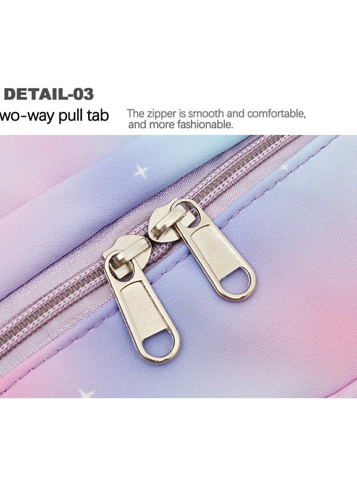Fun cartoon styling, bag three-piece surprise online (students, children, friends' outings, mountain climbing, etc. are available) - 4