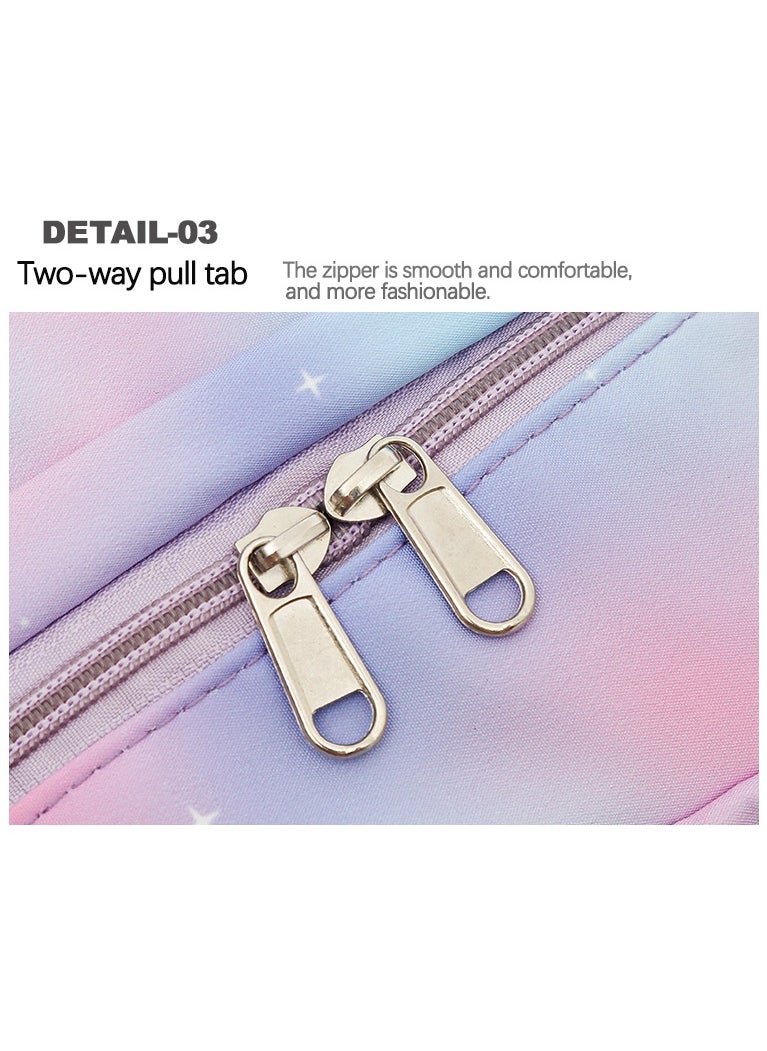 Fun cartoons accompanied by three-piece set of fashionable and practical bags (available for students, children, friends on outings, mountain climbing, etc.) - 53