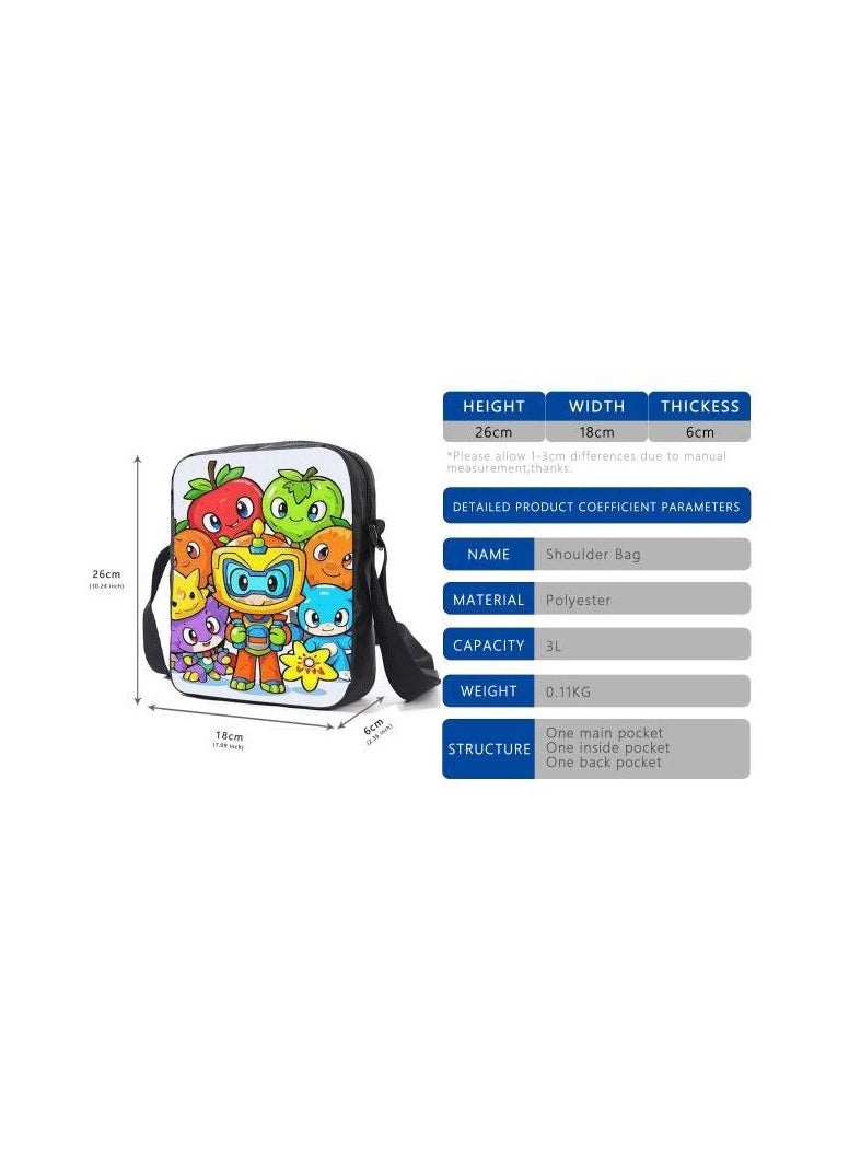 Cartoon style universal three-piece schoolbag - 807