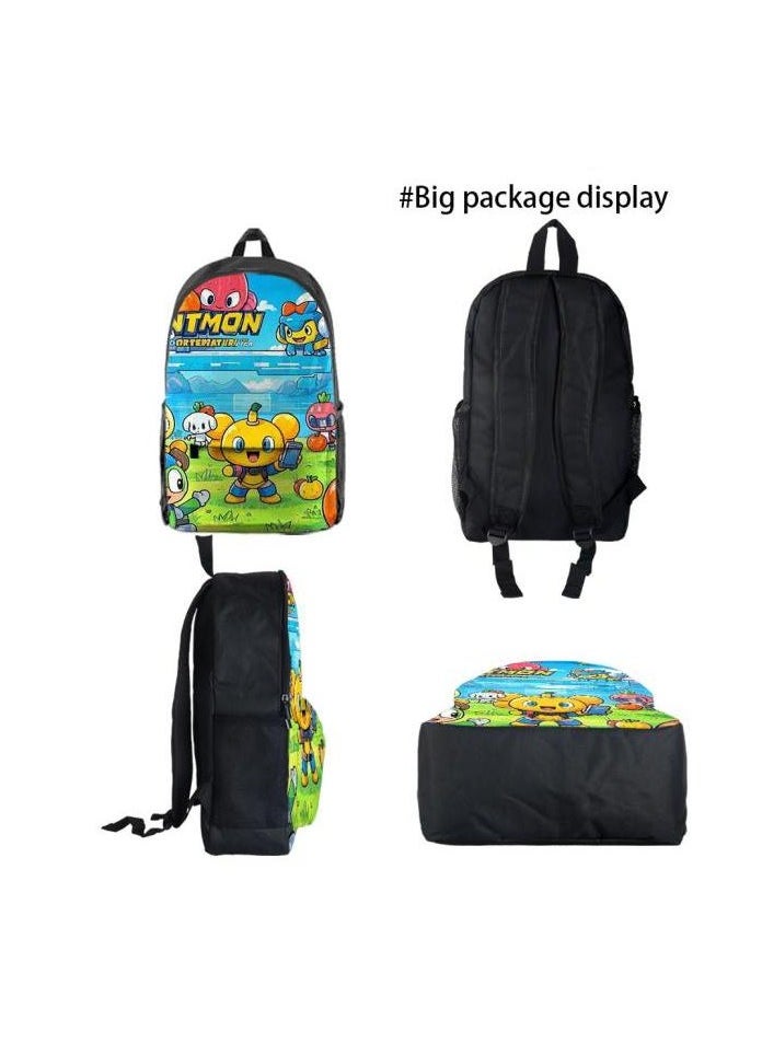 Universal cartoon new three-piece schoolbag - 492