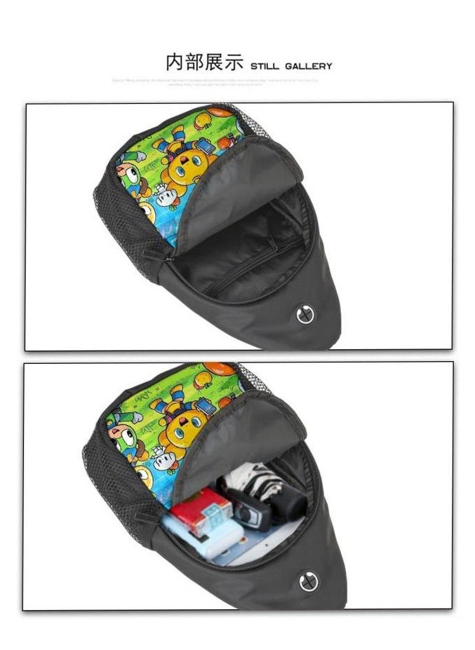 Universal cartoon new three-piece schoolbag - 492
