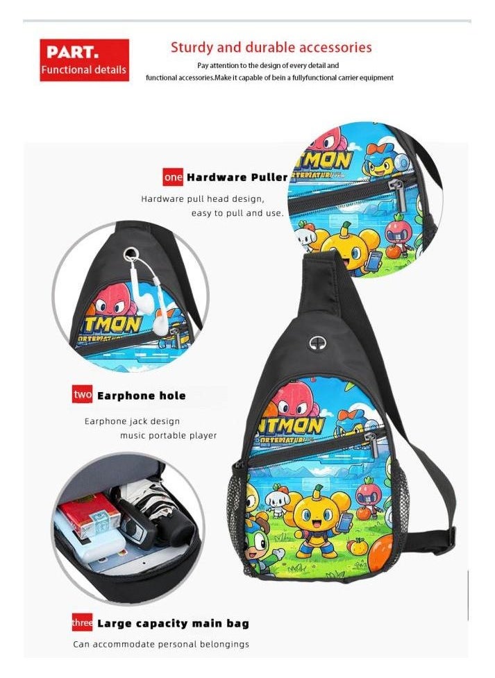 Universal cartoon new three-piece schoolbag - 492