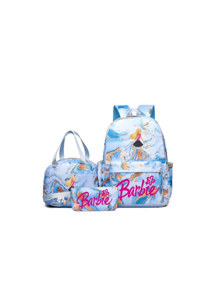 Fun cartoons accompanied by three-piece set of fashionable and practical bags (available for students, children, friends on outings, mountain climbing, etc.) - 166