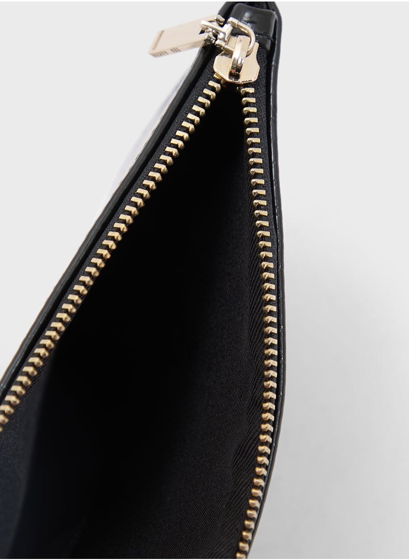 Croc Effect With Passport Wallet