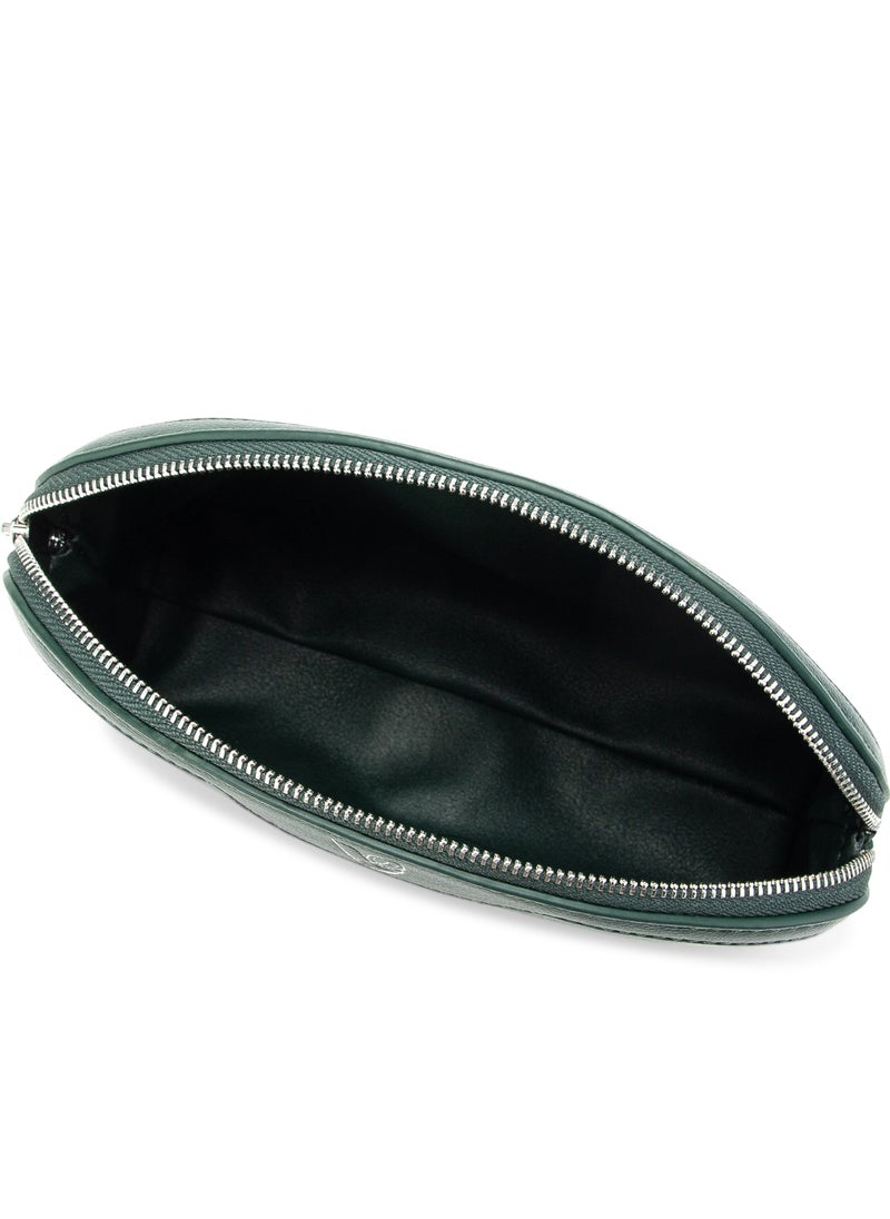 Kora Travel Pouch Small Made From 0.5 Bamboo Stems in Green
