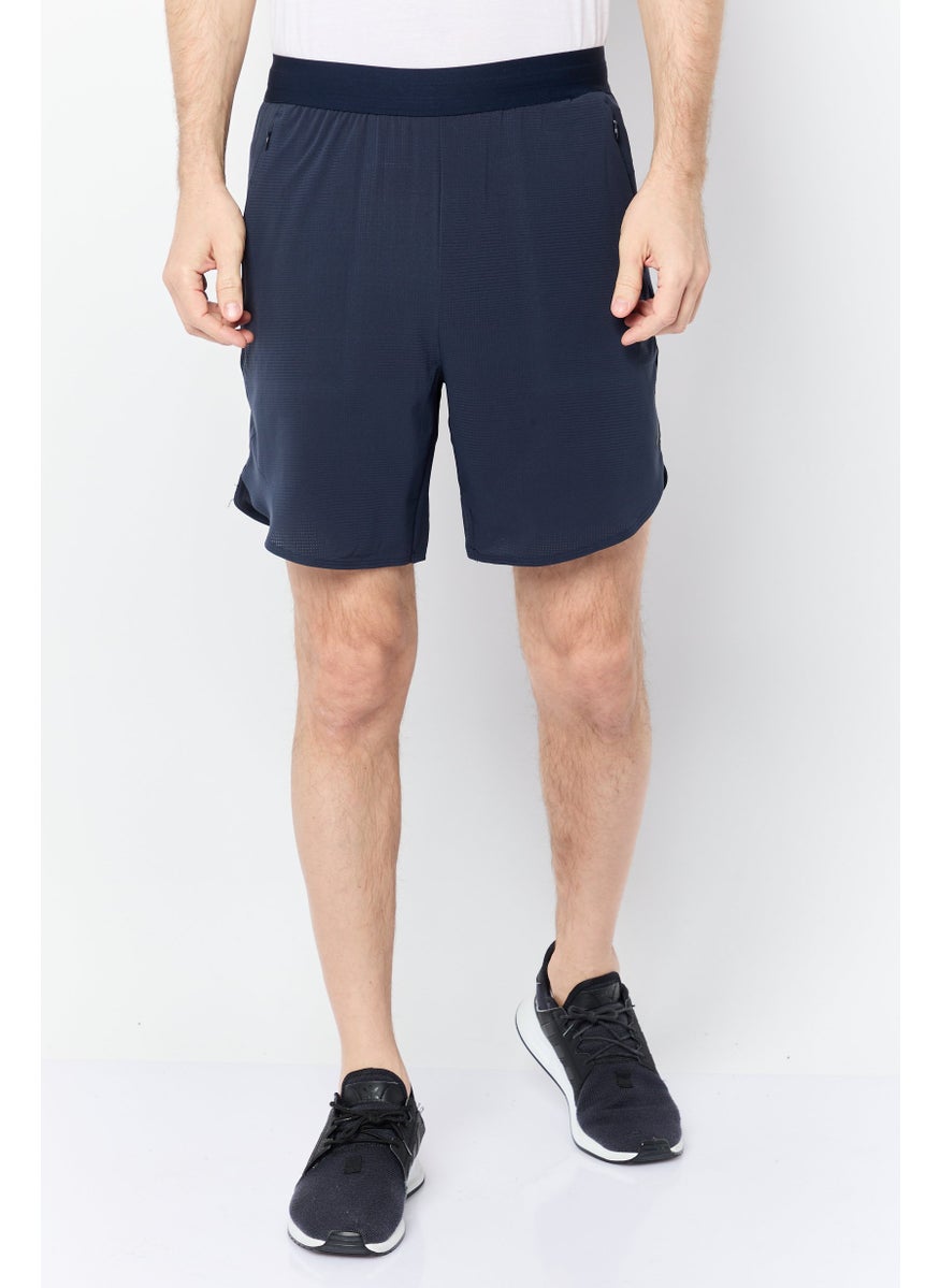 Men Sportswear Fit 7 Inseam Training Shorts, Navy