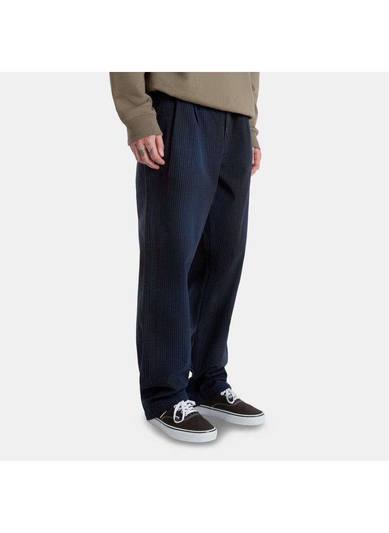 Men's Authentic Chino Tapered Plaid Pants