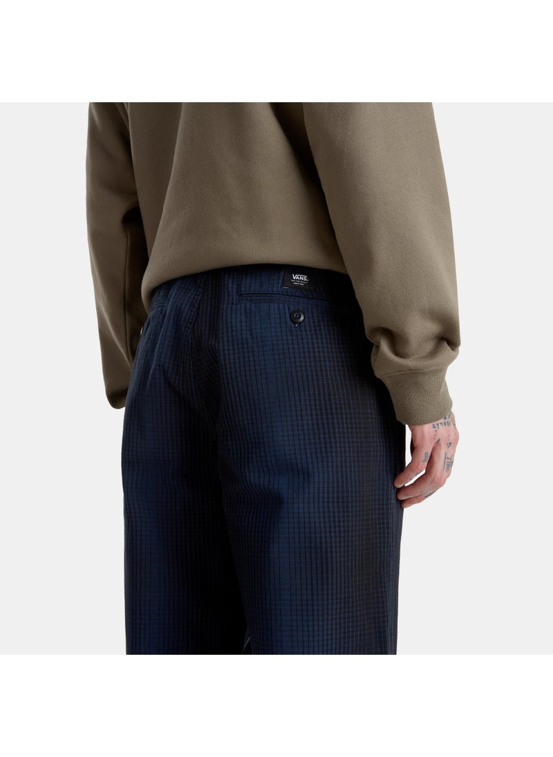 Men's Authentic Chino Tapered Plaid Pants
