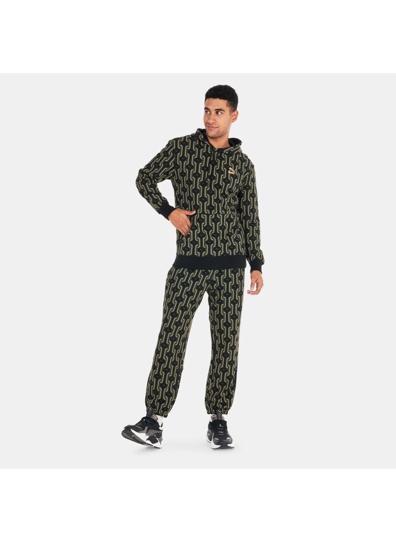 Men's Classics 70s Printed Fleece Joggers