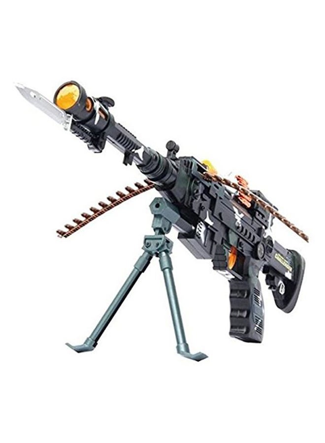Portable Lightweight Compact Rich Authentic Design Military Look Combat Gun Toy