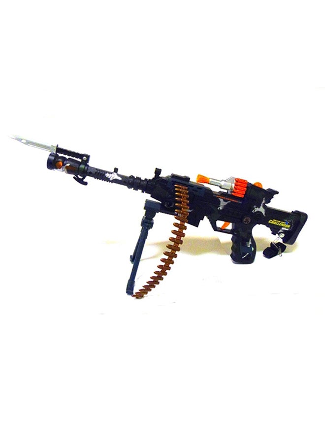 Portable Lightweight Compact Rich Authentic Design Military Look Combat Gun Toy