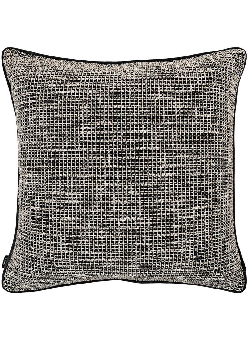 Cushion Marlee Steele (with filler) Pillow Knot Home Cover Set for Modern Sofa Contemporary Living Room Bedroom and Office Soft Washable