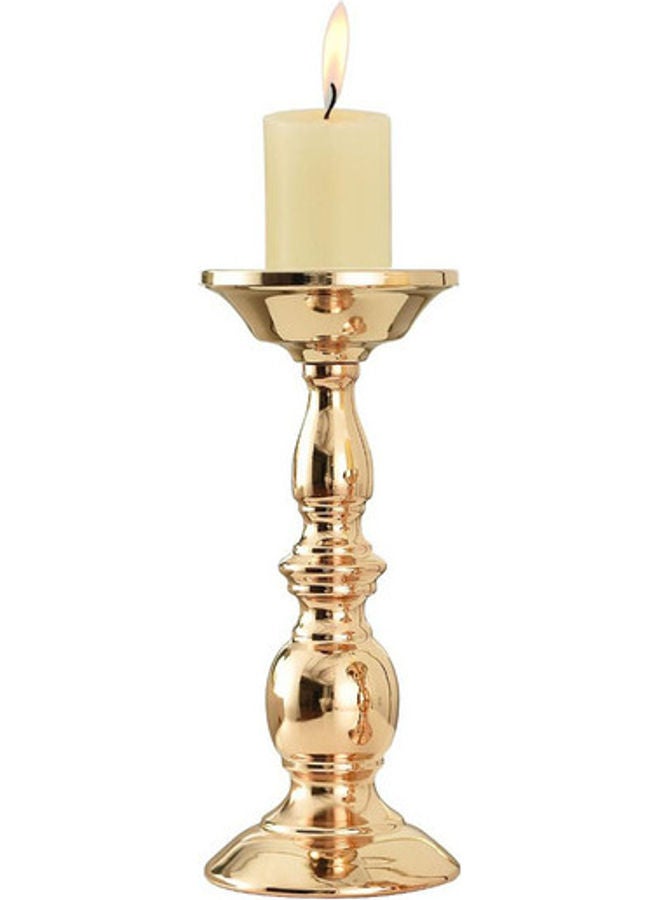 Modern Design Candle Holder Stand Gold 22x10cm