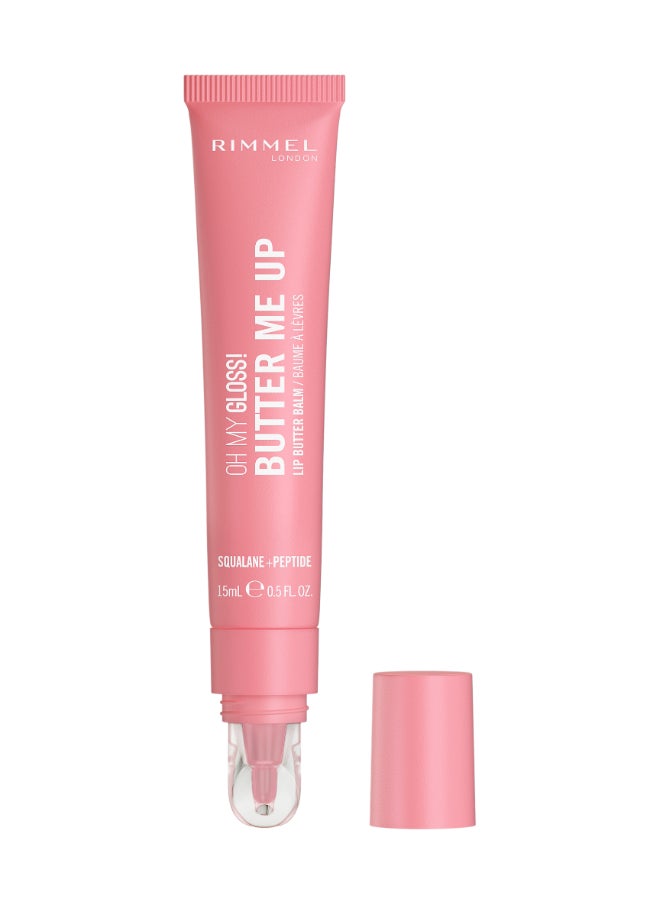 Oh My Gloss Butter Me Up Lip Butter Balm - 002 - Bubble Gum, 15ml