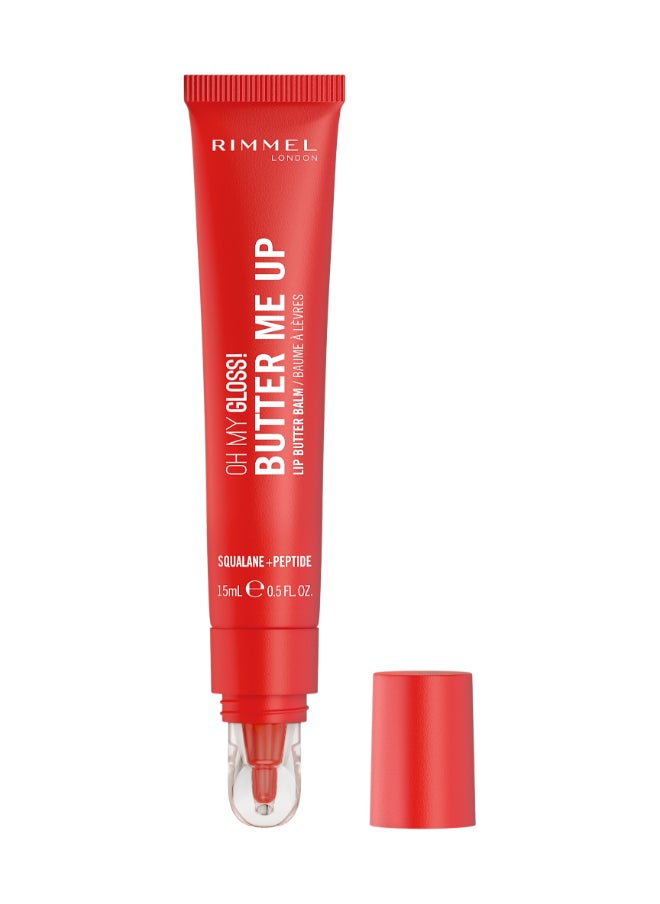 Oh My Gloss Butter Me Up Lip Butter Balm - 004 - Red Velvet, 15ml