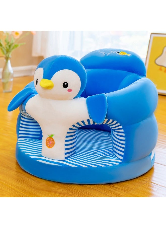 Infant Sit-Up Training Sofa Chair with Safety Backrest - Toddler Practice Seat for Early Education and Fall Prevention