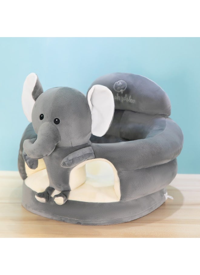 Baby Sitting Sofa - Infant Practice Seat with Safety Backrest, Anti-Fall Children's Chair and Stool for Early Education