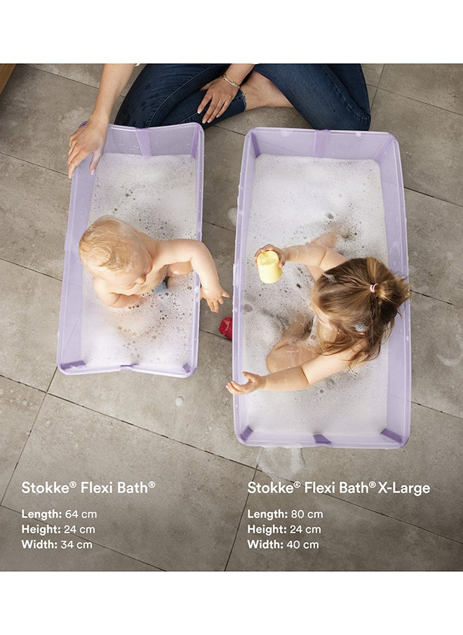Extra-Large Foldable Baby Flexi Bath X Large Lavender