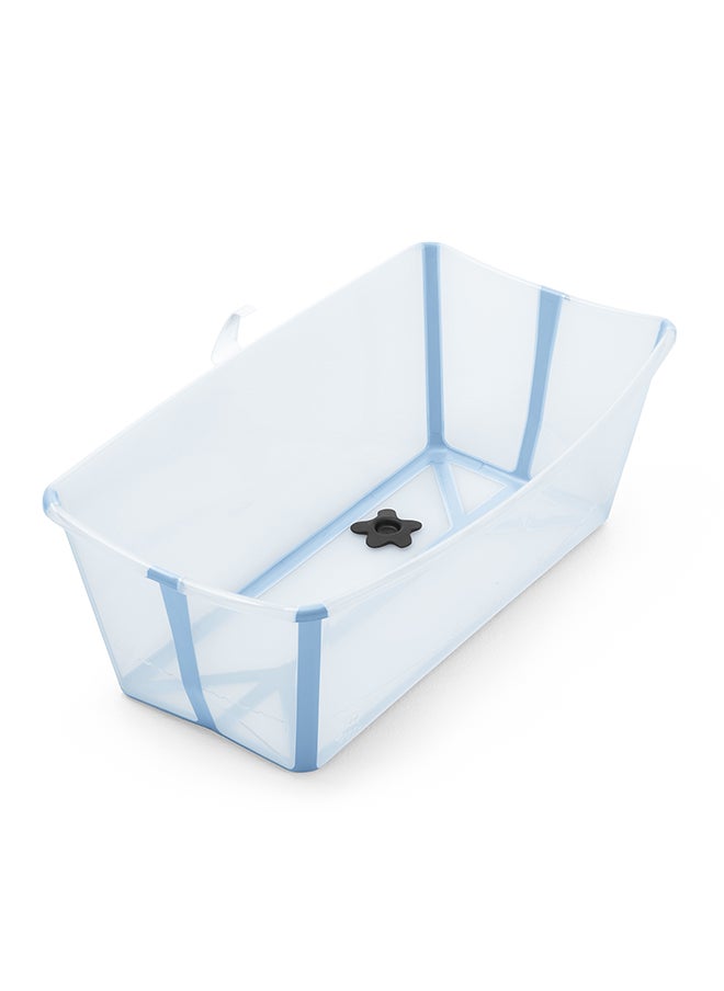 Flexi Bath Bundle Foldable Baby Bath With Stand In Ocean Blue