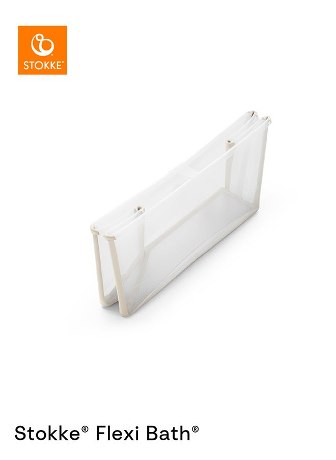 Flexi Bath X Large Extra-Large Foldable Baby Bath In Sandy Beige