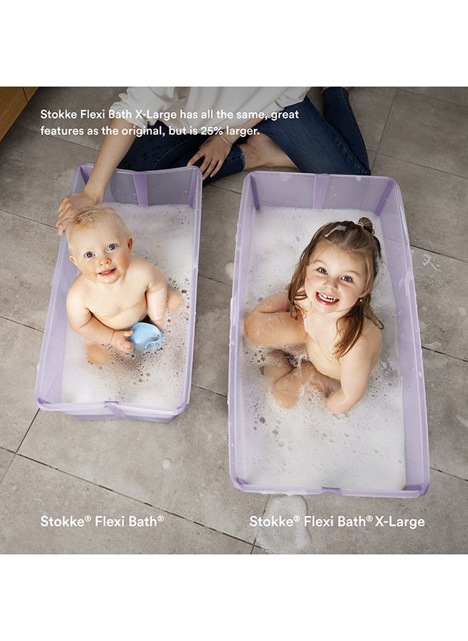 Flexi Bath X Large Extra-Large Foldable Baby Bath In Sandy Beige
