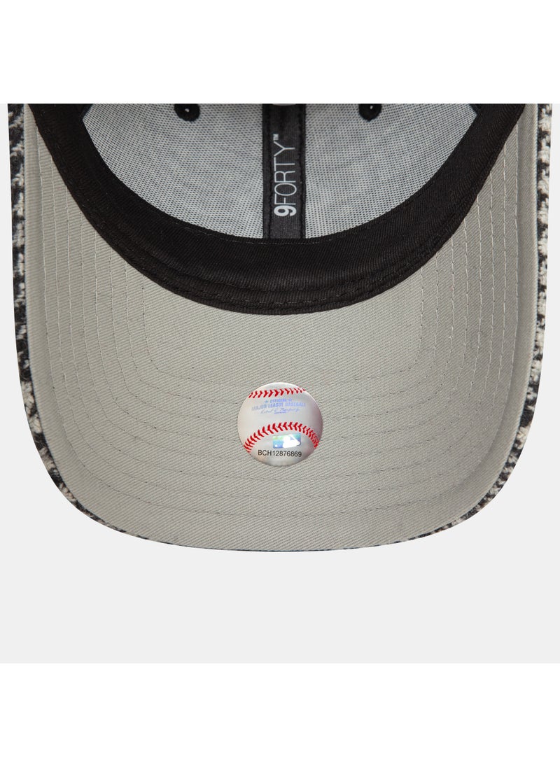Women's MLB New York Yankees Houndstooth Collection 9FORTY Cap