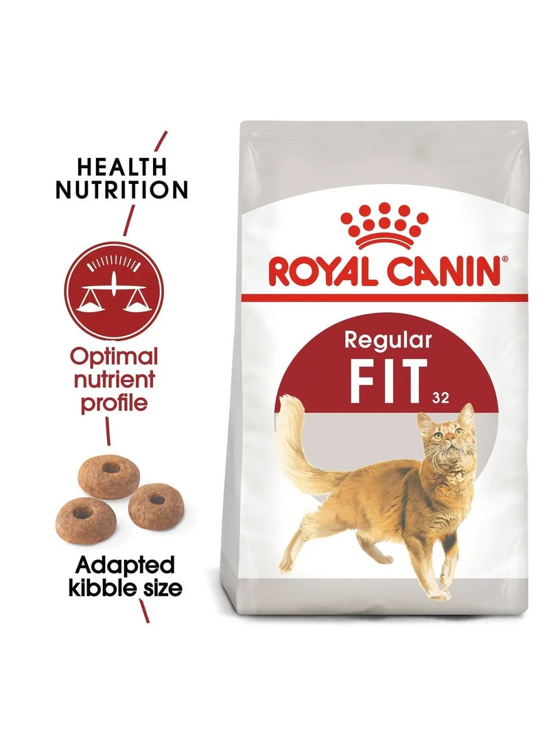 ROYAL CANIN FELINE HEALTH NUTRITION FIT 32 DRY CAT FOOD 2KG