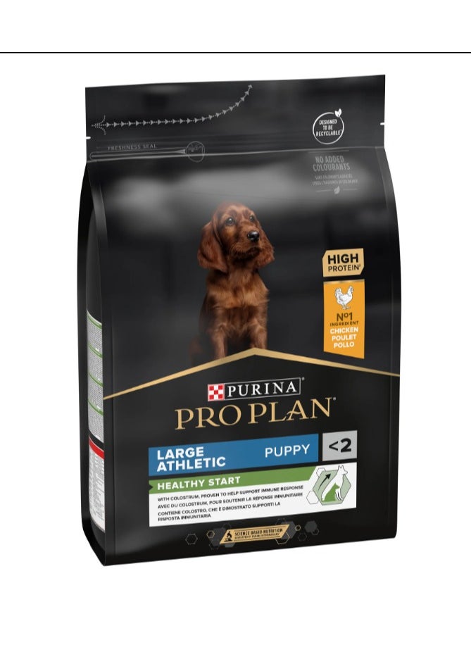 PURINA Pro Plan Healthy Start Large Athletic Puppy Dry Dog food with Chicken 3 kg