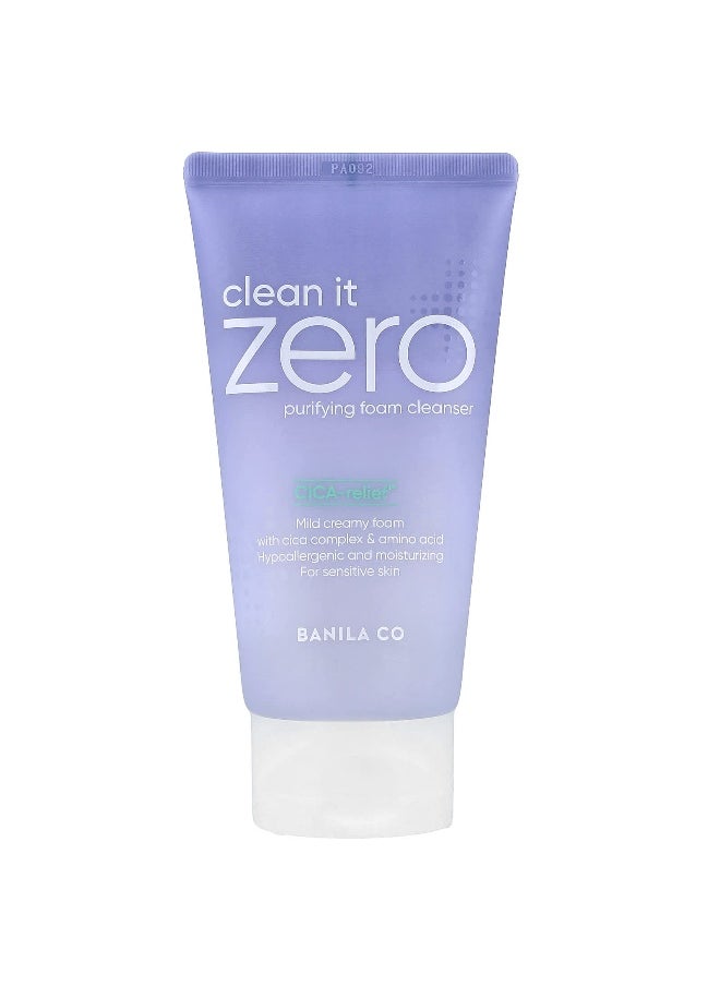 Banila Co, Clean it Zero, Purifying Foam Cleanser, For Sensitive Skin, 5.07 fl oz (150 ml)