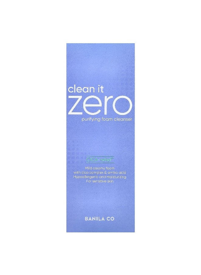 Banila Co, Clean it Zero, Purifying Foam Cleanser, For Sensitive Skin, 5.07 fl oz (150 ml)