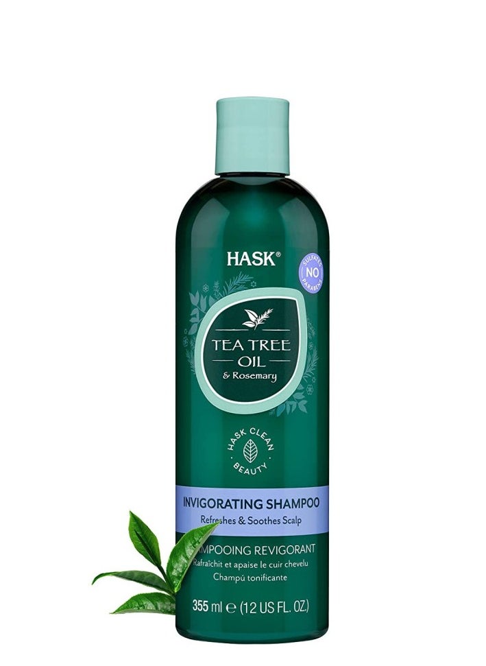 Tea Tree and Rosemary Refreshes and Soothes Scalp Invigorating Shampoo 355ml