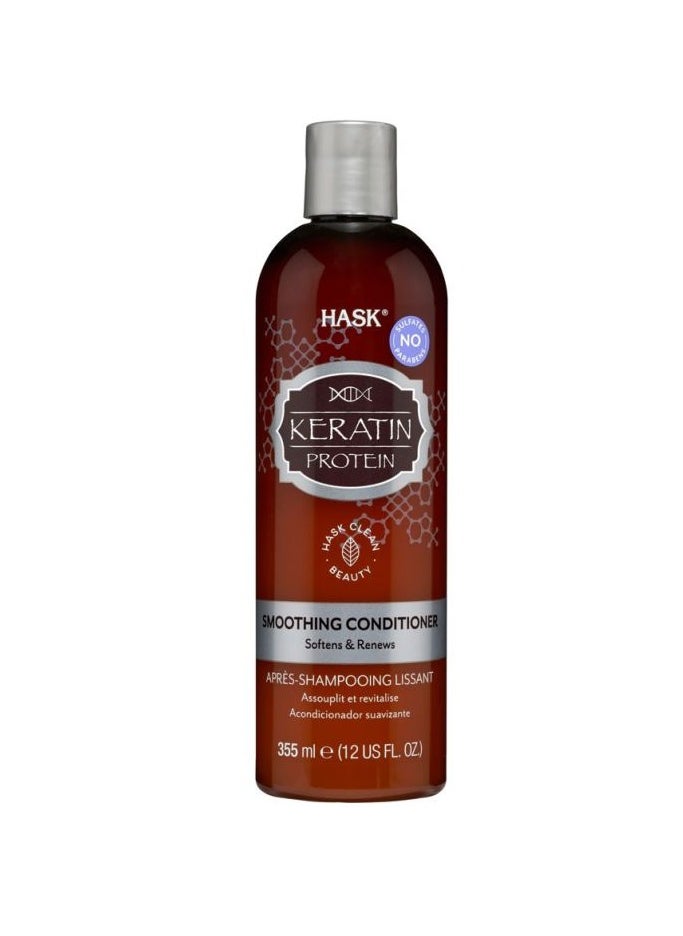 Keratin Protein Soften Renew and Smoothing Hair Conditioner 355ml