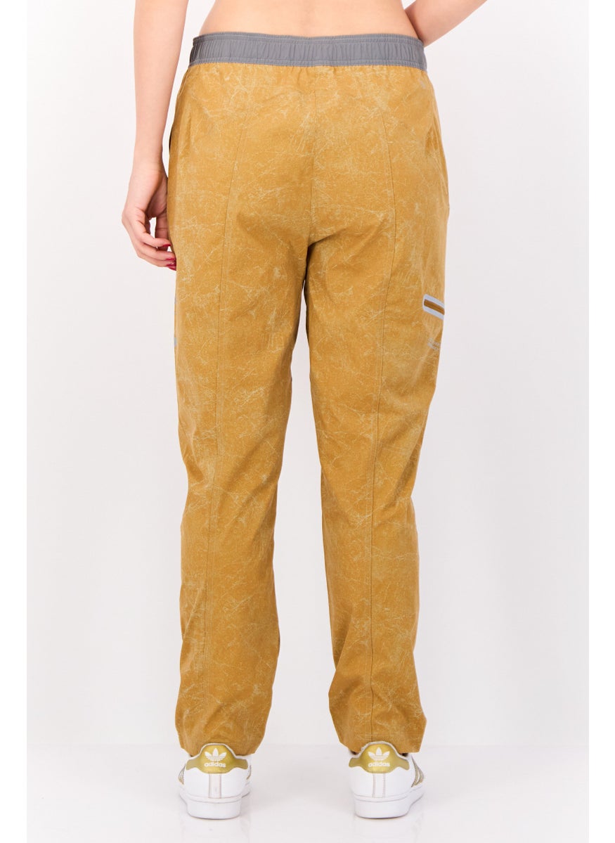 Women Sportswear Fit Outdoor Track Pants, Brown