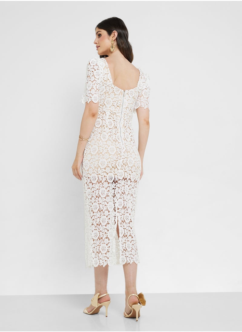 Lace Shift Dress