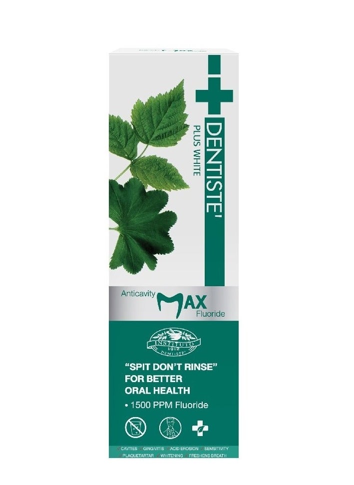 Plus White Anticavity max Fluoride Toothpaste 100gram
