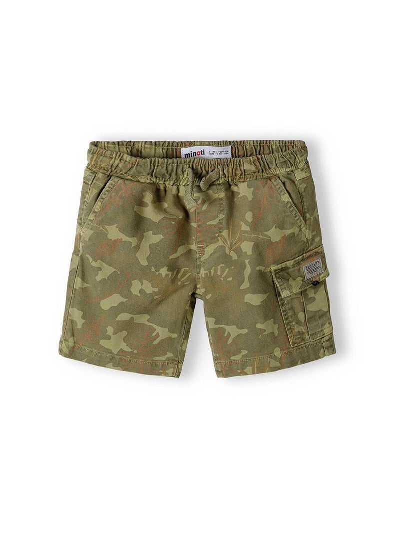 Teen Boys Printed Combat Short