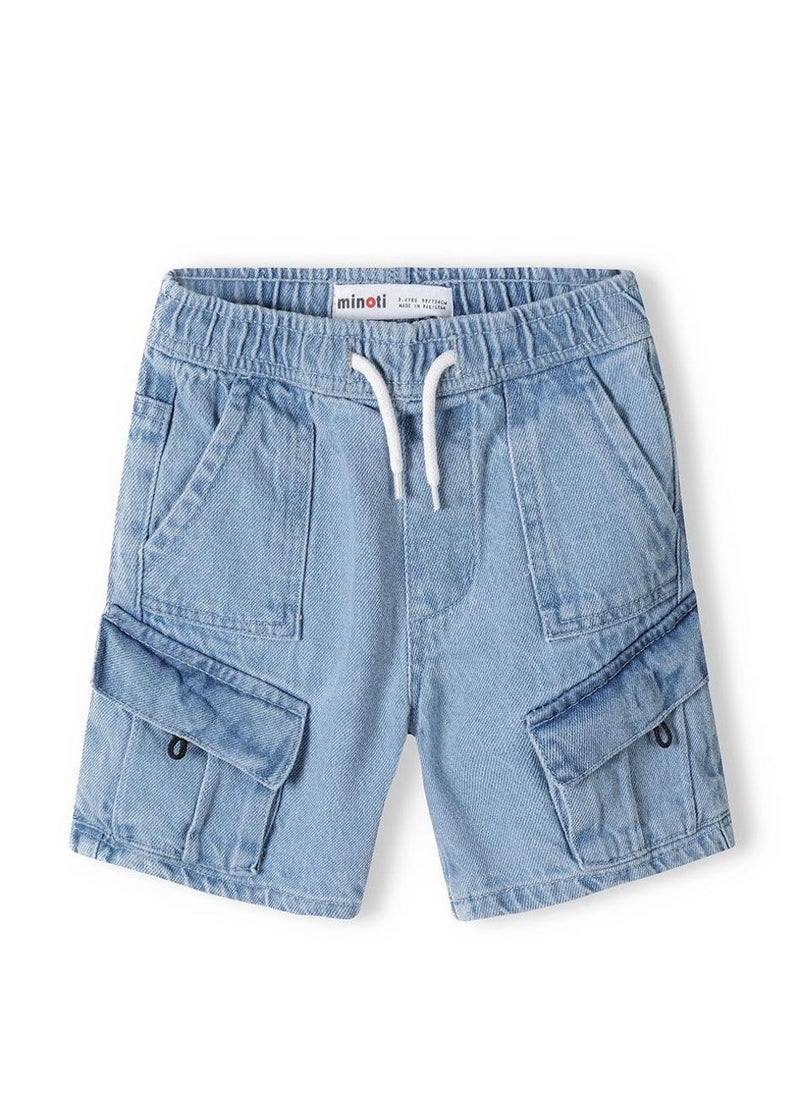 Teen Boys Denim Combat Short