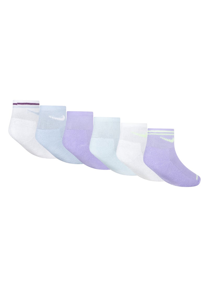 Kids' Prep In Your Step Quarter Socks (6 Pairs)