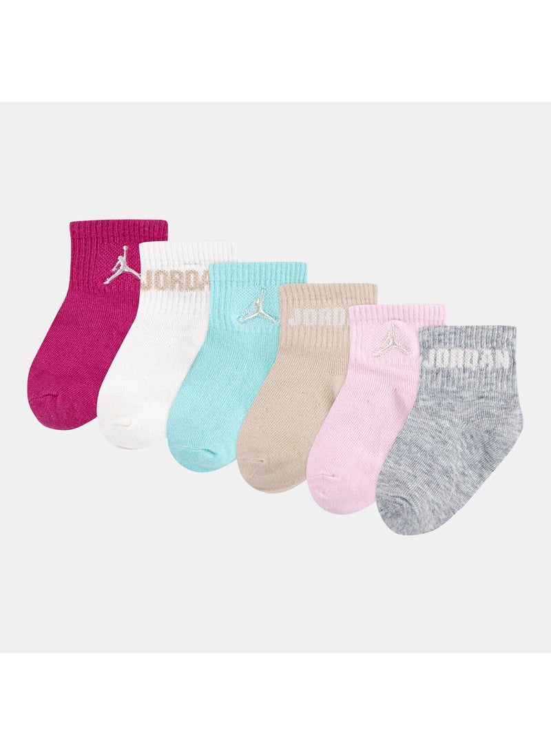 Kids' Everyday Essentials Ankle Socks (6 Pairs)