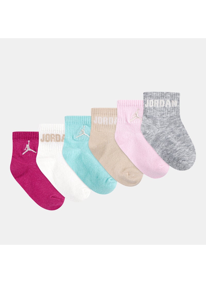 Kids' Everyday Essentials Ankle Socks (6 Pairs)