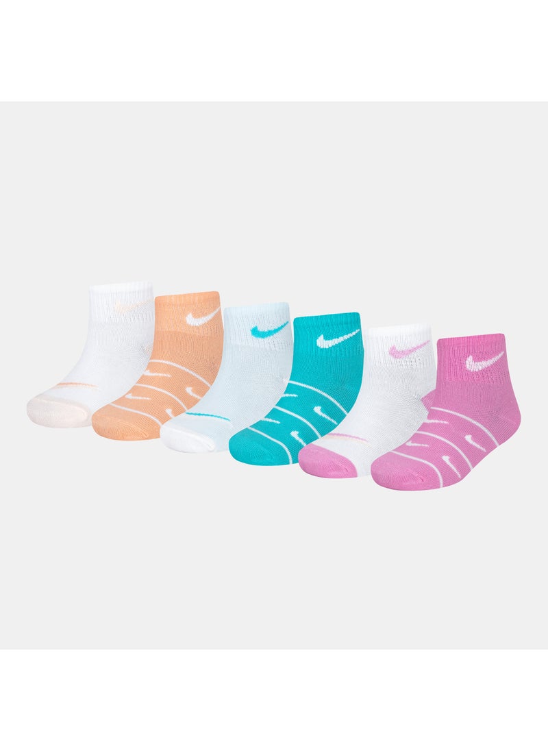 Kids' Logo Ankle Socks (6 Pairs)