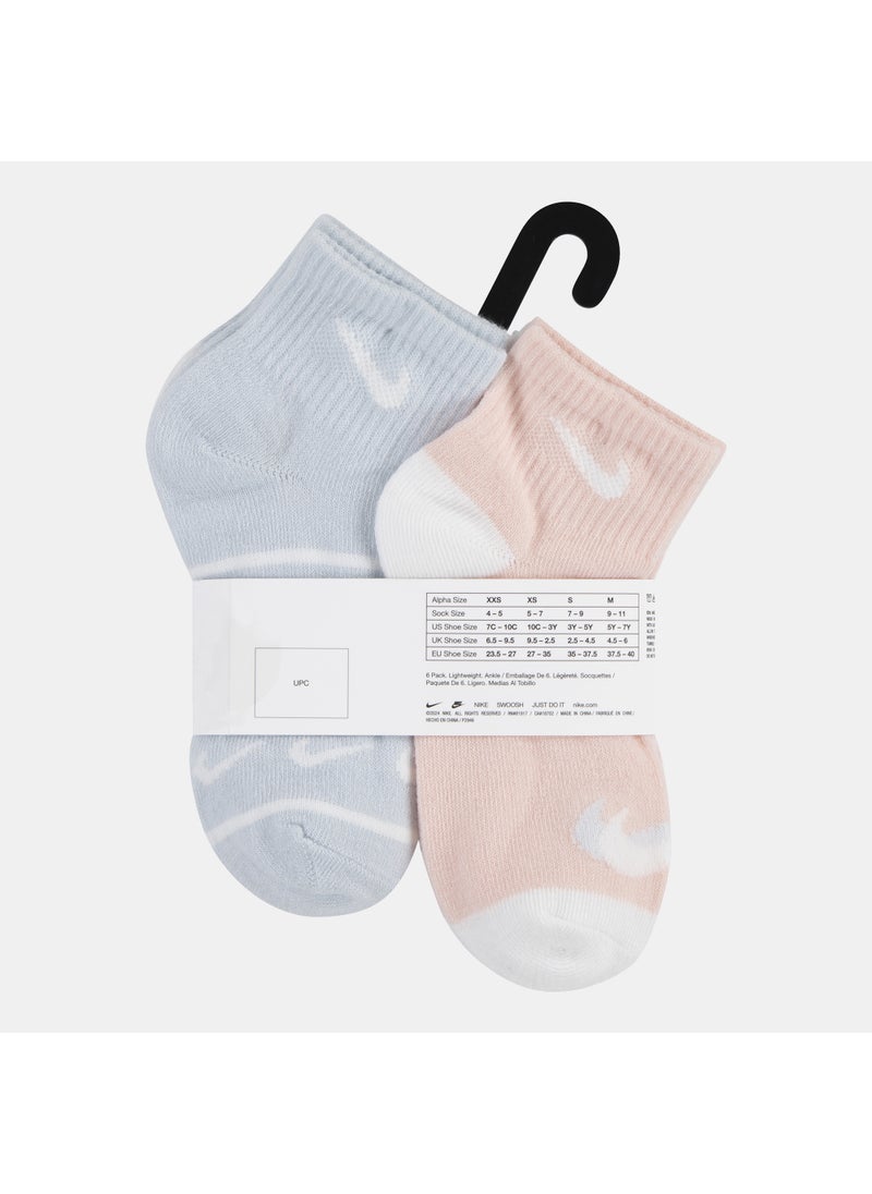 Kids' Logo Ankle Socks (6 Pairs)