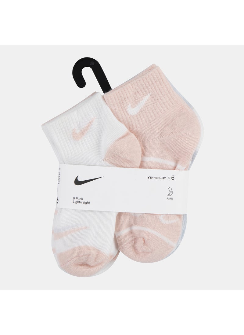 Kids' Logo Ankle Socks (6 Pairs)