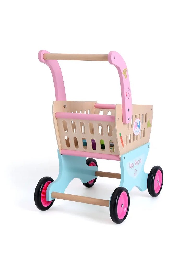 Factory Price Every Wooden Shopping Cart Walker