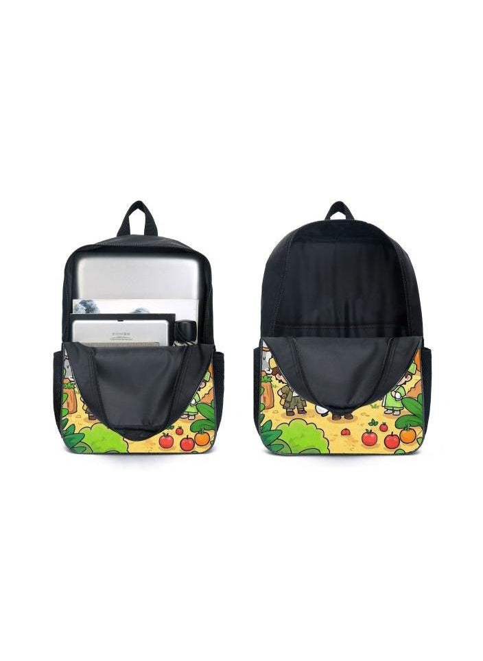 Cartoon style universal three-piece schoolbag - 634