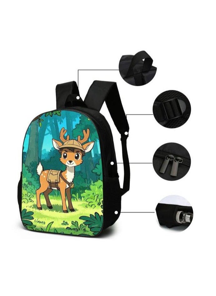 Cartoon style universal three-piece schoolbag - 978